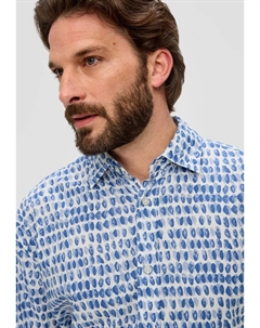 Рубашка KURZARM, кремовый S.oliver