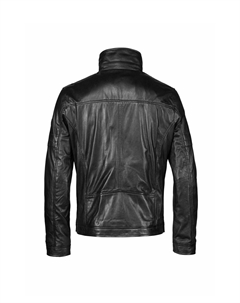 Кожаная куртка QUENTINO, черный Bugatti