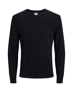 Пуловер 'Basic', черный Jack & jones