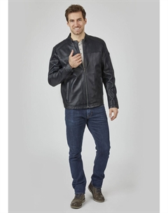 Кожаная куртка Alessio, темно синий Bugatti