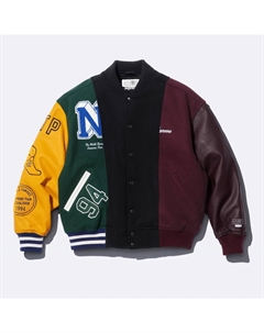 Бомбер x MM6 Maison Margiela Split Varsity, мультиколор Supreme
