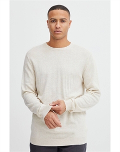 Пуловер Strick SDDenley LS1 21107425, натуральный Solid