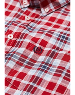 Рубашка MIT BUTTON-DOWN-KRAGEN, красный Bugatti