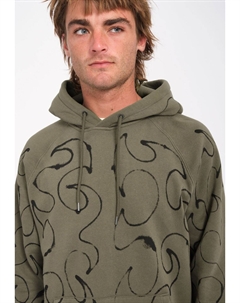 Толстовка с капюшоном FA ZEPHYR, зеленый Volcom