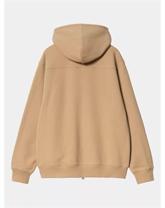 Свитер с капюшоном на молнии Zip-Up Hoodie, светло-коричневый Carhartt wip