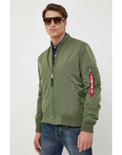 Куртка-бомбер MA-1 TT, зеленый Alpha industries