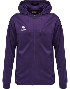 Свитер с капюшоном на молнии Athletic Zip-Up Hoodie, цвет aubergine Hummel