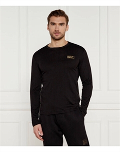 Лонгслив мужской с длинными рукавами, черный Ea7