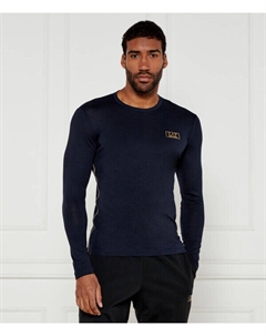 Лонгслив мужской Slim Fit, синий Ea7