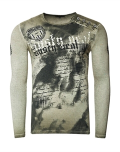 Лонгслив Shirt, хаки Rusty neal