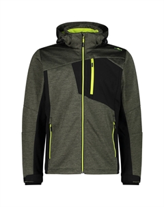 Мужская куртка с капюшоном на молнии, зеленый Cmp