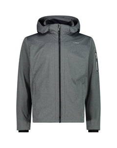 Мужская легкая меланжевая куртка Softshell, серый Cmp