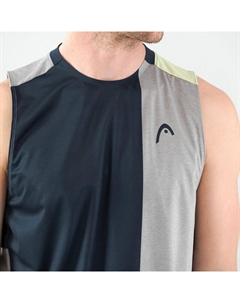 Мужская майка, цвет grau/hellgrün Head