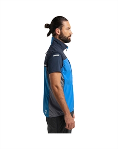 Мужской L  Жилет Alpha, синий Haglöfs