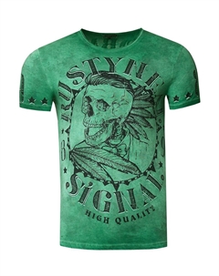 Классическая футболка Shirt, зеленый Rusty neal