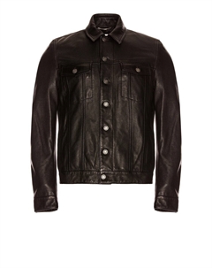 Классическая куртка, черный Saint laurent