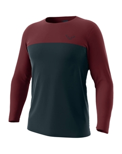 Мужская футболка Traverse S-Tech с длинным рукавом, синий Dynafit