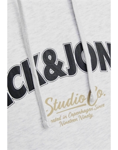 Толстовка с капюшоном, кремовый Jack & jones