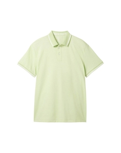 Рубашка поло COOLMAX, светло-зеленый Tom tailor