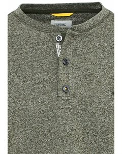 Топ с длинными рукавами LONG SLEEVES, зеленый Camel active