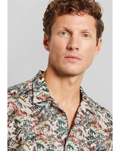 Рубашка KURZARM, зеленый Bugatti