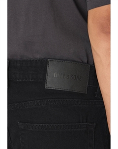 Джинсы прямого кроя ONSEDGE BOX TAI, черный деним Only & sons