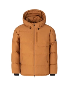 Пуховик мужской темно-коричневый Asics