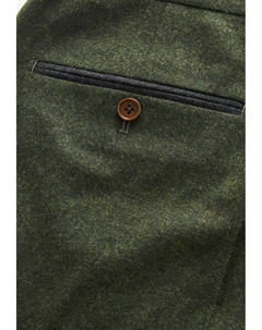 Костюмные брюки SLIM FIT WOOL TRIMMED, зеленый Next
