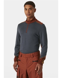 Топ с длинными рукавами MIDWEIGHT, антрацит Helly hansen