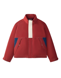 Пуховик мужской винный йогурт красный Fila fusion