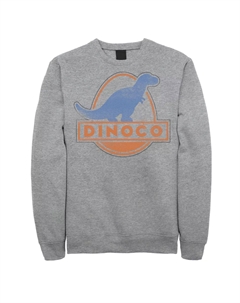 Мужской флисовый пуловер с логотипом Disney Pixar Cars Iconic DINOCO Gas Station Licensed character