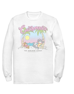 Мужская футболка Tom & Jerry California Golden Coast Licensed character