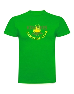 Футболка Campfire Club, зеленый Kruskis