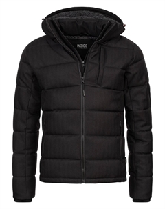 Зимняя куртка Winter Jacket, черный Indicode jeans