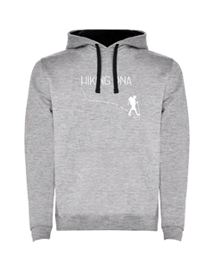 Худи Hikking DNA Two-Colour, серый Kruskis