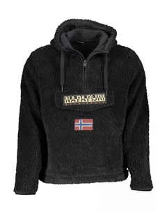 Черный мужской свитер из полиэстера Napapijri