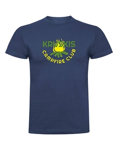Футболка Campfire Club, синий Kruskis