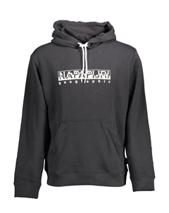 Черный хлопковый мужской свитер Napapijri