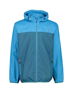 Мужская куртка-дождевик с капюшоном, синий Cmp