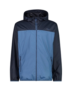 Мужская куртка-дождевик с капюшоном, синий Cmp