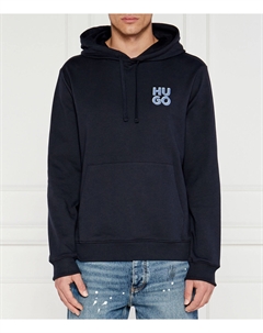 Толстовка Dimonihood Regular Fit, темно-синий Hugo