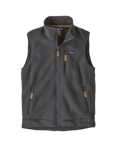 Мужской жилет в стиле ретро с ворсом, серый Patagonia