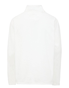 Флисовый джемпер, белый Mo