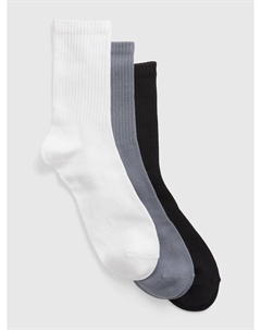 Спортивные носки, 3 пары., мультиколор Gap