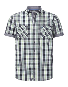 Рубашка KURZARM OWE, темно-синий Jan vanderstorm