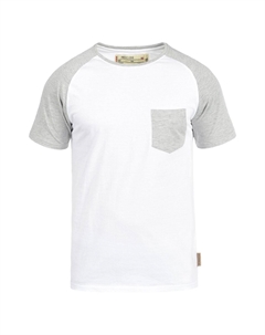 Футболка с принтом IDGRESHAM, цвет Mottled Light Grey Indicode jeans