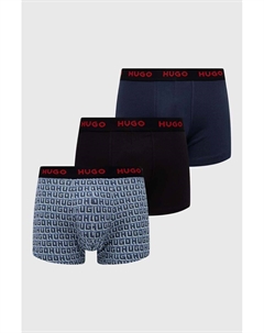 Набор боксеров, 3 шт, черный Hugo