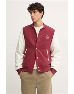 Бомбер из смесовой шерсти, красный United colors of benetton