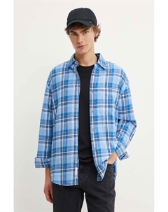 Хлопковая рубашка, синий Tommy jeans