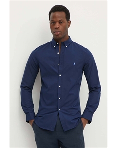 Рубашка, темно-синий Polo ralph lauren